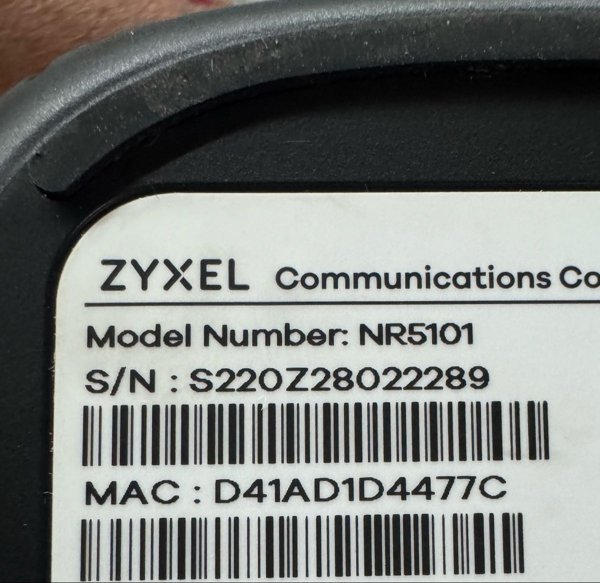 Zyxel Modem & Router: Zyxel NR5101 5G Router – Usato da Strengelbach venduto da Boerzi77 1
