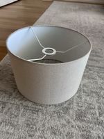 Lampenschirm rund beige