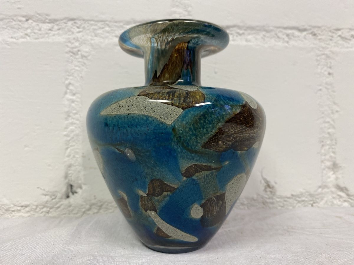 Vasi & Recipienti: Wunderschöne, kleine Mdina Art Vase Malta – Usato da sursee venduto da trilli-tralli 7