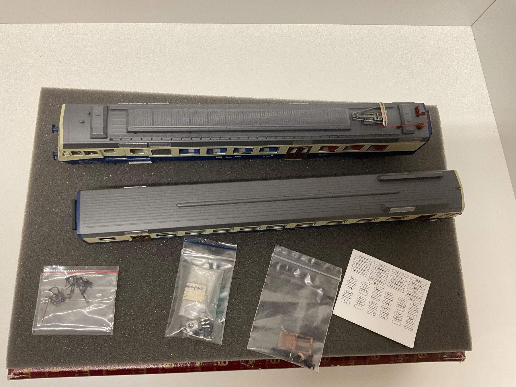 Modellini di ferrovie: smf ag, BLS Triebzug DC Analog, mit Verpackung, Bespielt – Usato da Chur venduto da Chur75 6