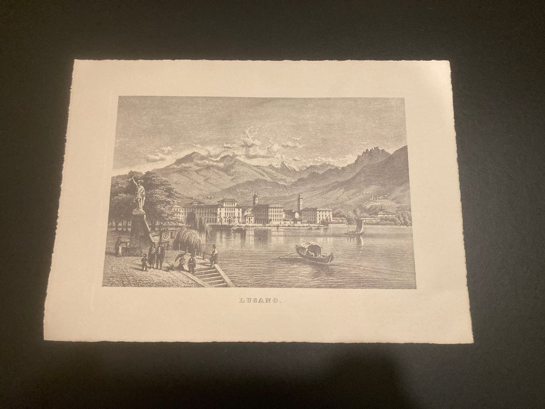 Stiche: Stich "Lugano" – Gebraucht aus Baden von Polystyreneman