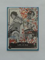 Carte One Piece TCG – Luffy et Ace (Leader) ST30-001 – FR