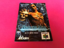 ANLEITUNG FÜR SHADOW MAN NINTENDO 64