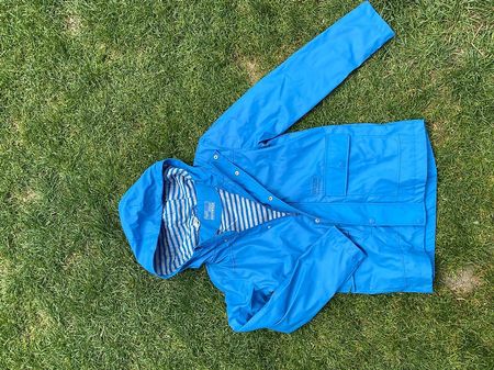 Regenjacke 100% wasserdicht Gr 158