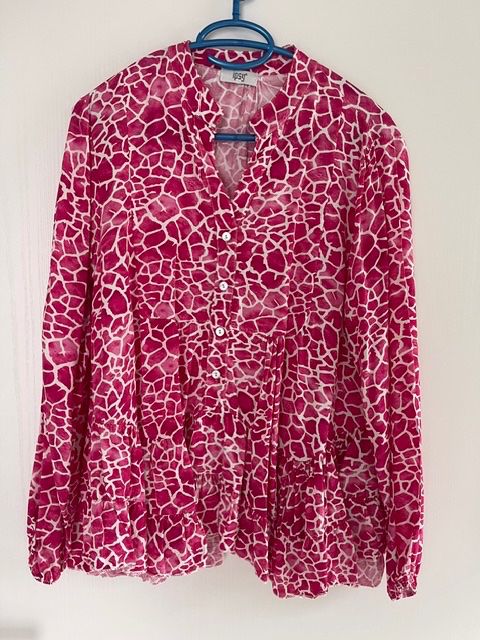 Tuniche: ipsy Tunika / Bluse pink/weiss one Size – Usato da Aesch ZH venduto da niro007
