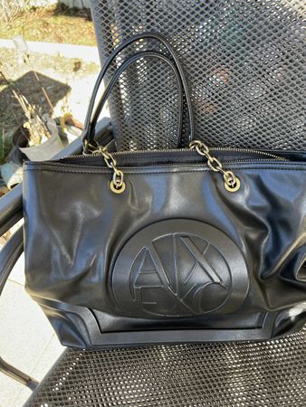 Armani Exchange Handtasche - schwarz gebraucht