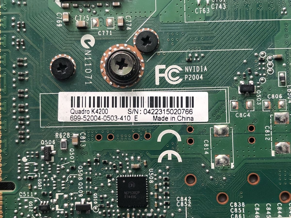 Nvidia Grafikkarten: Nvidia Quadro K4200  – Gebraucht aus Zürich von veg_n57p 2