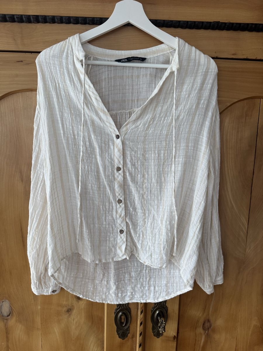 Zara Camicette: Zara Bluse im Boho-Style – Usato da St. Gallen venduto da sch_t97h 1
