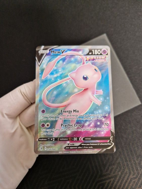 Mew V Fullart Pokemon Karte Kaufen auf Ricardo