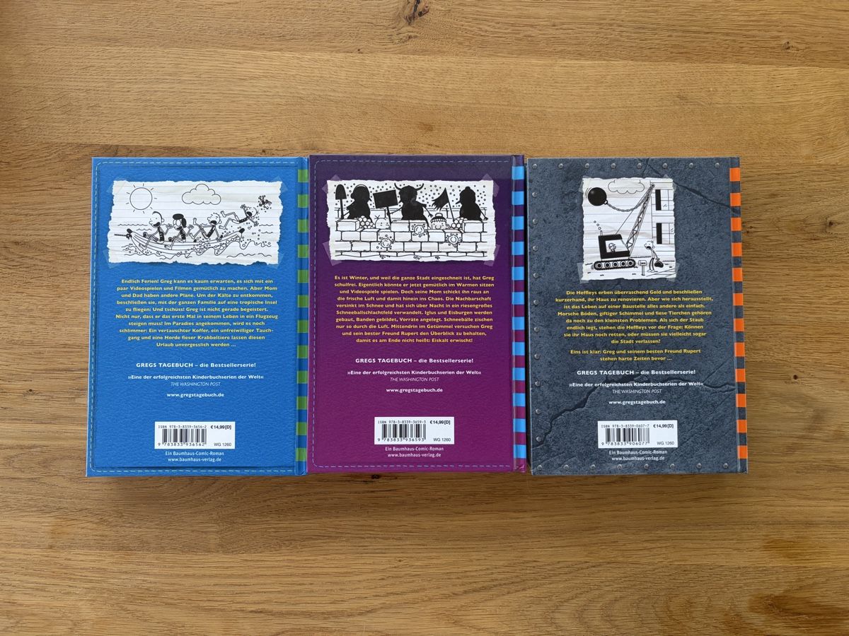 Livres: Gregs Tagebuch Band 12 - 14 – D'occasion à Spiez par Bluesky2000 1