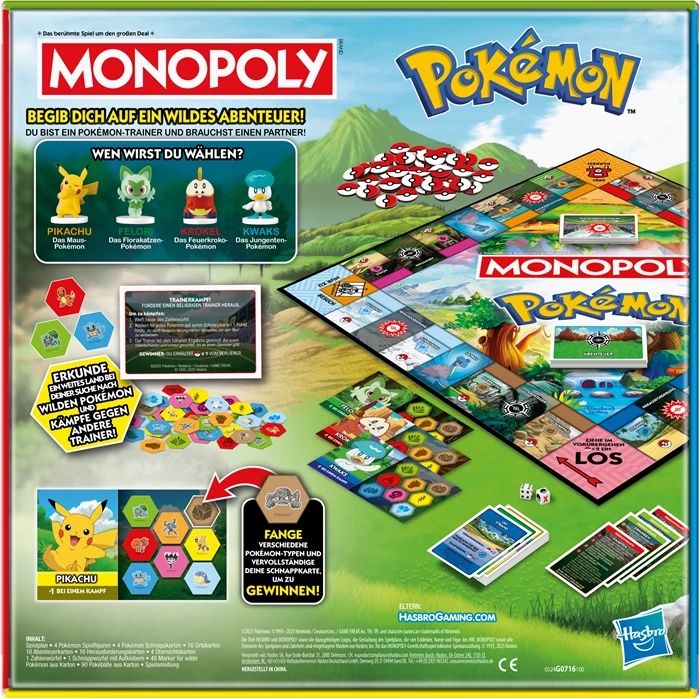 Hasbro Jeux: Monopoly Pokémon – Neuf avec emballage d'origine à Luzern par mic_gq2s 1