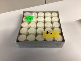 Teelichter 50er Set Kerzen -Wiitergäh