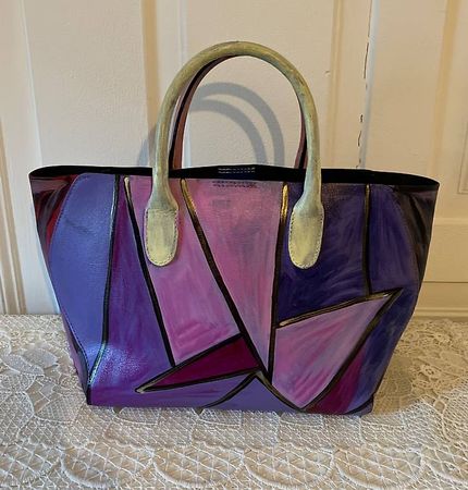 Exklusive Handtasche aus hochwertigem Leder