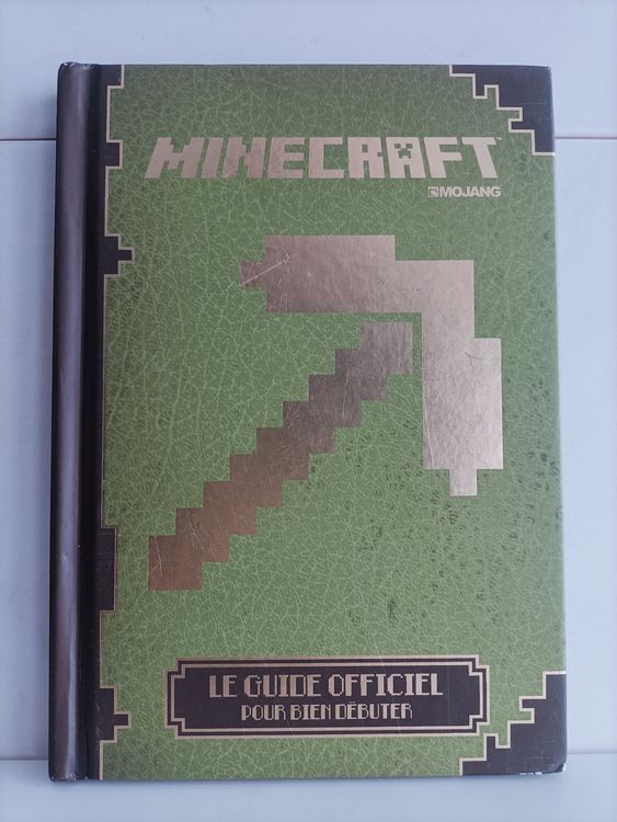 Minecraft - Construction, le guide officiel livre pas cher - Fil Alexandre - jeux vidéos