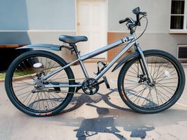24 Zoll Kinderfahrrad Singlespeed schwarz/anthrazit NEU