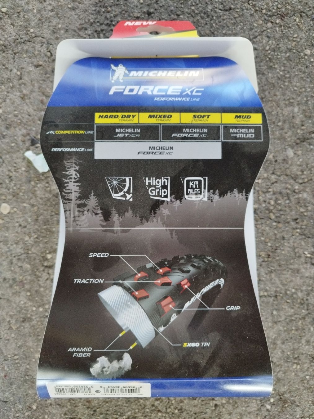 Michelin Pneumatici & Ruote complete: pneu VTT Michelin force XC performance line tubeless – Nuovo e nell'imballaggio originale da Vicques venduto da Pietro2 1