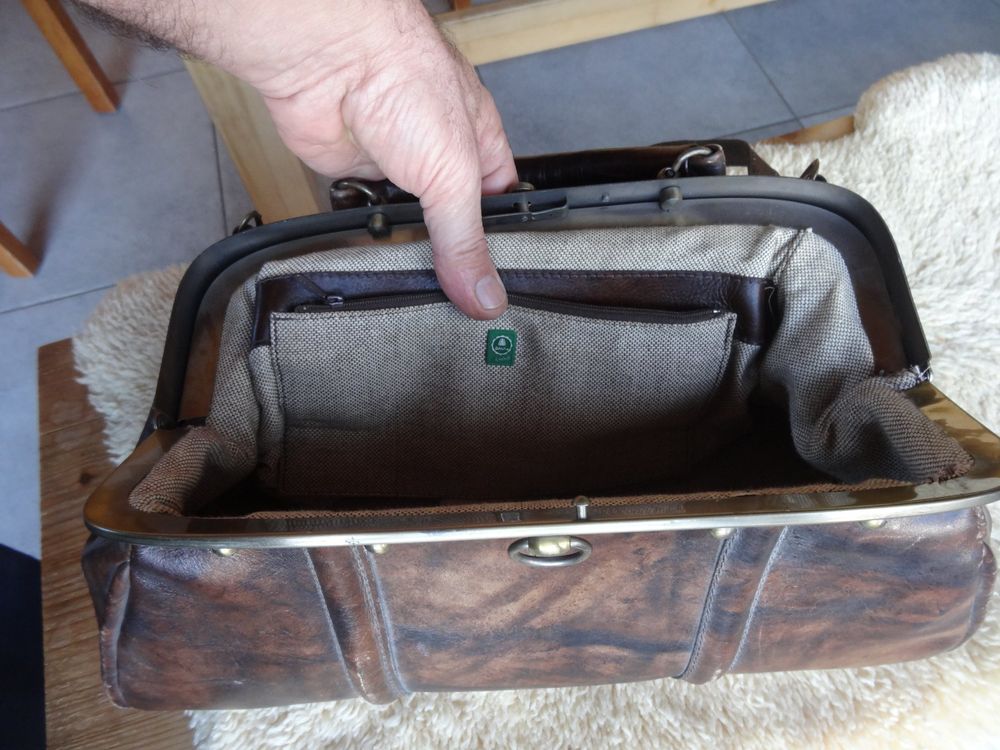 Montegrappa Selle pour City Roue Beachc ruiser Holland Vintage Look 1750 Export + Sac de rangement Montegrappa mod. 0016