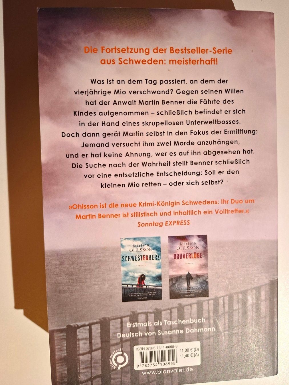 Libri: Kristina Ohlsson: Bruderlüge – Usato da Dietikon venduto da Buchantiqdietikon 1