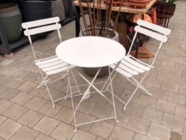 Bistrotisch weiss