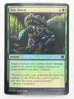 Magic the Gathering: Bite Down Foil, Dominaria United
