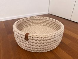 Handgemachtes Katzenbett/Katzenkörbchen Unikat