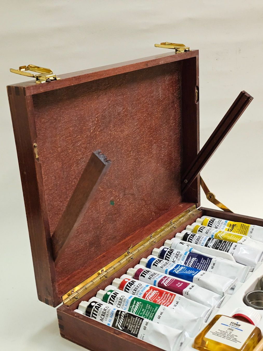 Colori: Malkasten mit  Acrylfarben – Usato da Meisterschwanden venduto da Hummer21 2