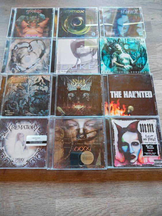 25 x Heavy Metal CD's (Gebraucht) in Burgdorf für CHF 21 – mit ...
