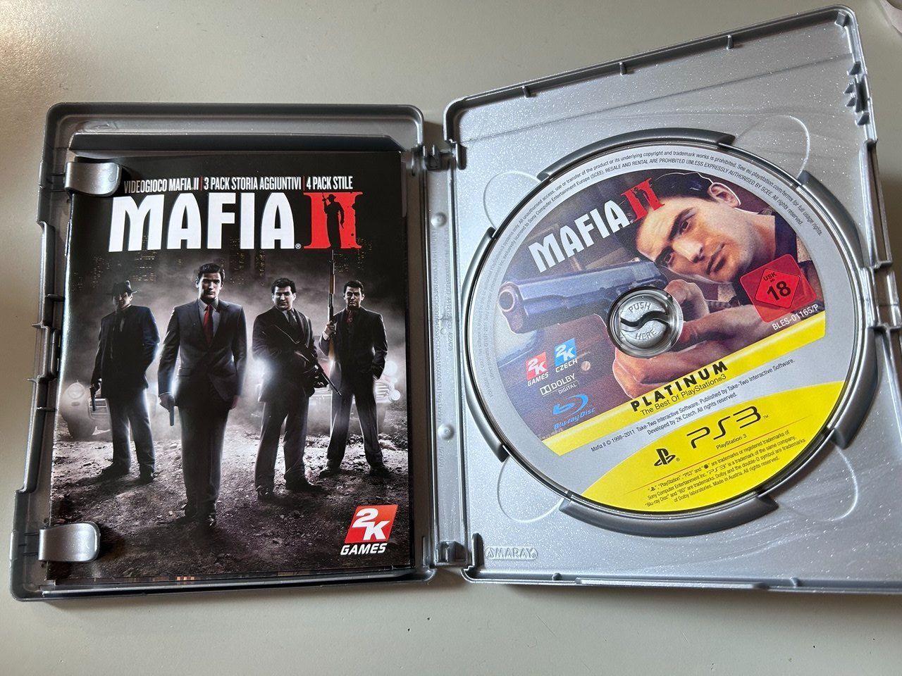 Sony Giochi: Mafia II: Platinum Edition per PlayStation 3 – Usato da Giubiasco venduto da LorisVale 2
