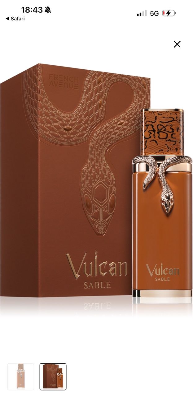 Parfums & Eau de Toilette: French avenue - Vulcan sable EdP 100ml – Neuf (Voir description) à Schlieren par -medd-