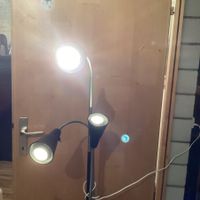Vintage drei Spot Ständerlampe/Stehlampe
