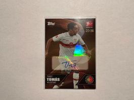 2023 Topps Bundesliga Int. Stars Tiago Tomas Auto /25