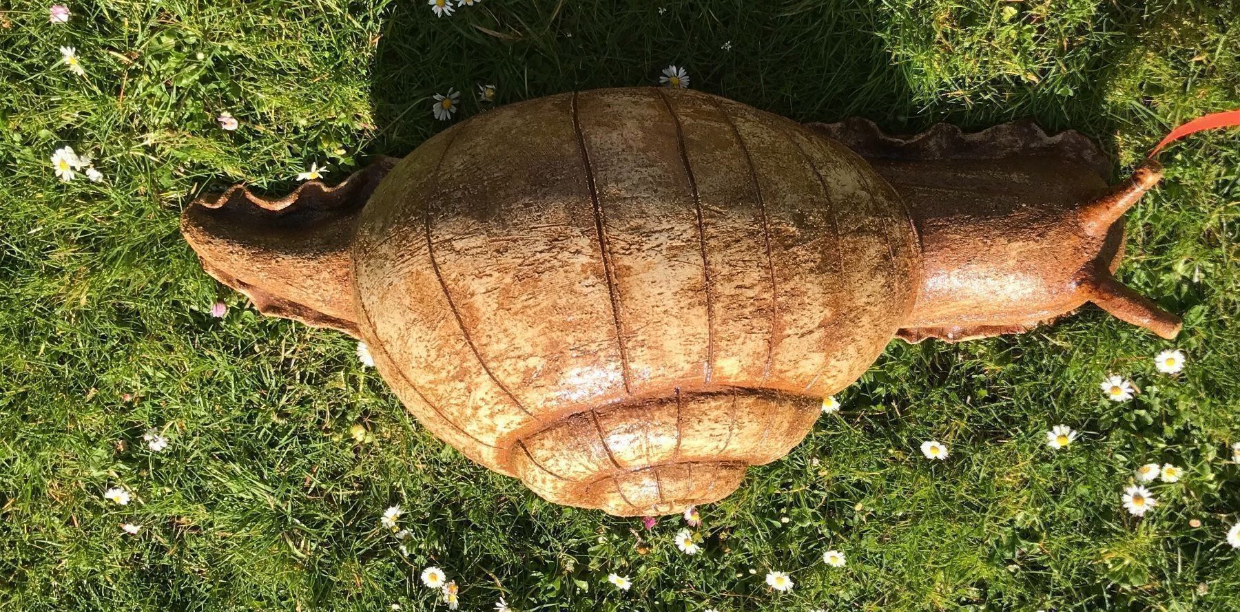 Statuette: Getöpferte Riesen Schnecke – Nuovo (secondo la descrizione) da Rüfenach AG venduto da merlyn07 4
