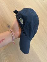 Casquette Lacoste en coton bleu marine taille unique