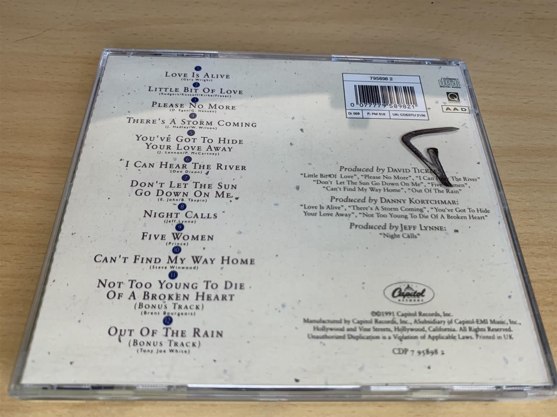 CD: Joe Cocker – Night Calls – Usato da Rikon im Tösstal venduto da Alpenmutz 1