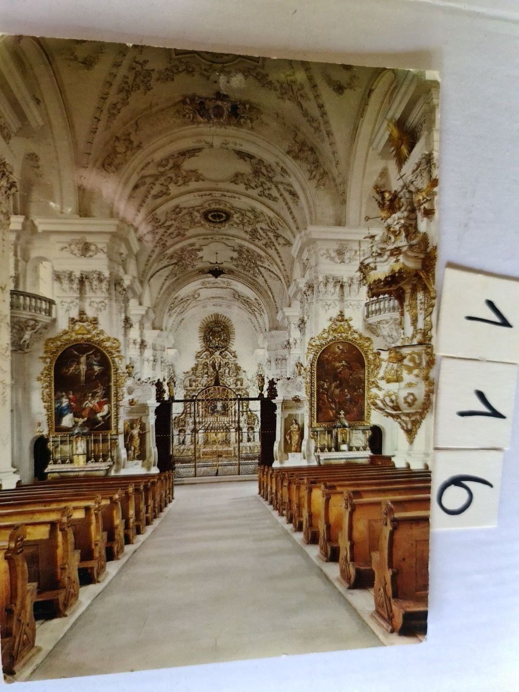 Cartoline postali: Ansichtskarte St.Urban Klosterkirche – Usato da Dintikon venduto da Vexi