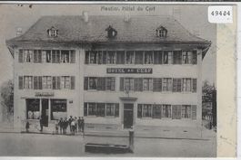 Moutier - Hotel du Cerf - animee