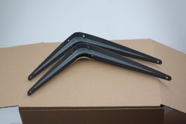 2x Tablar Winkel 250 x 200 Grau lackiert