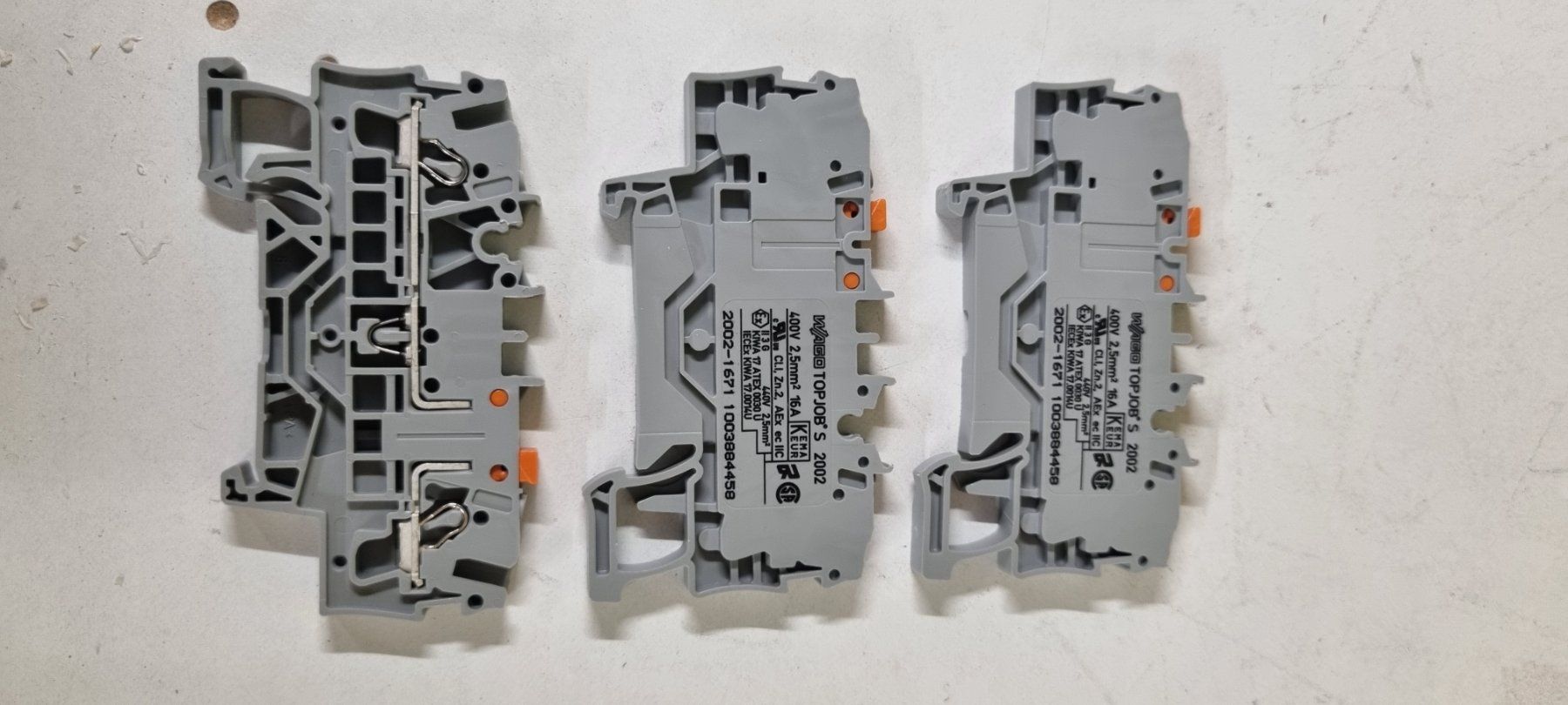 Elektronikbauteile: WAGO 2-Leiter-Trenn-Messklemme – Neu und originalverpackt aus Chur von Sihar 1