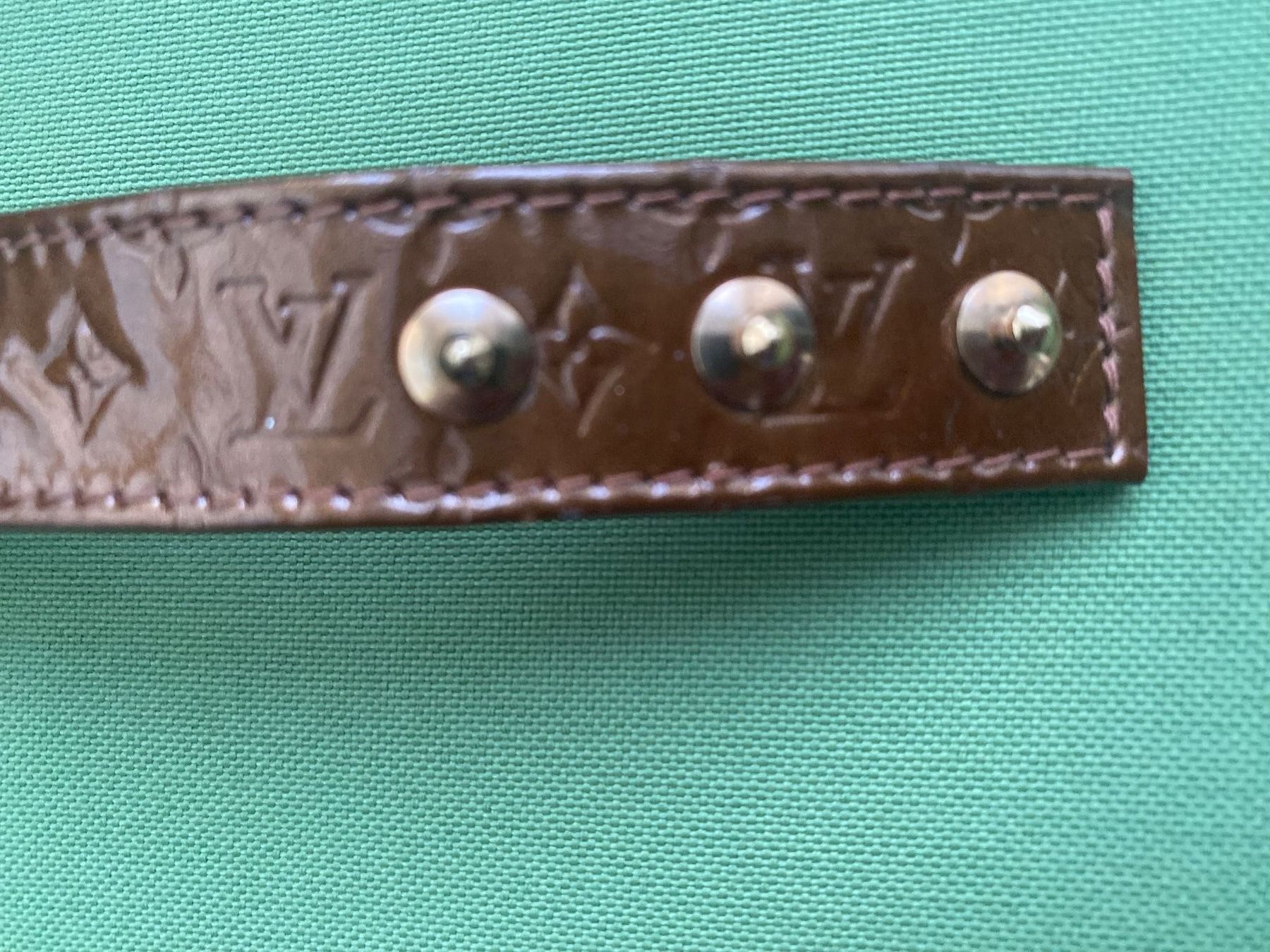 Louis Vuitton Bracciali & Braccialetti: LOUIS VUITTON VIP Armband Bâle 2000, Vernis Monogram, bronce – Usato da Winkel venduto da ferrari2022 4