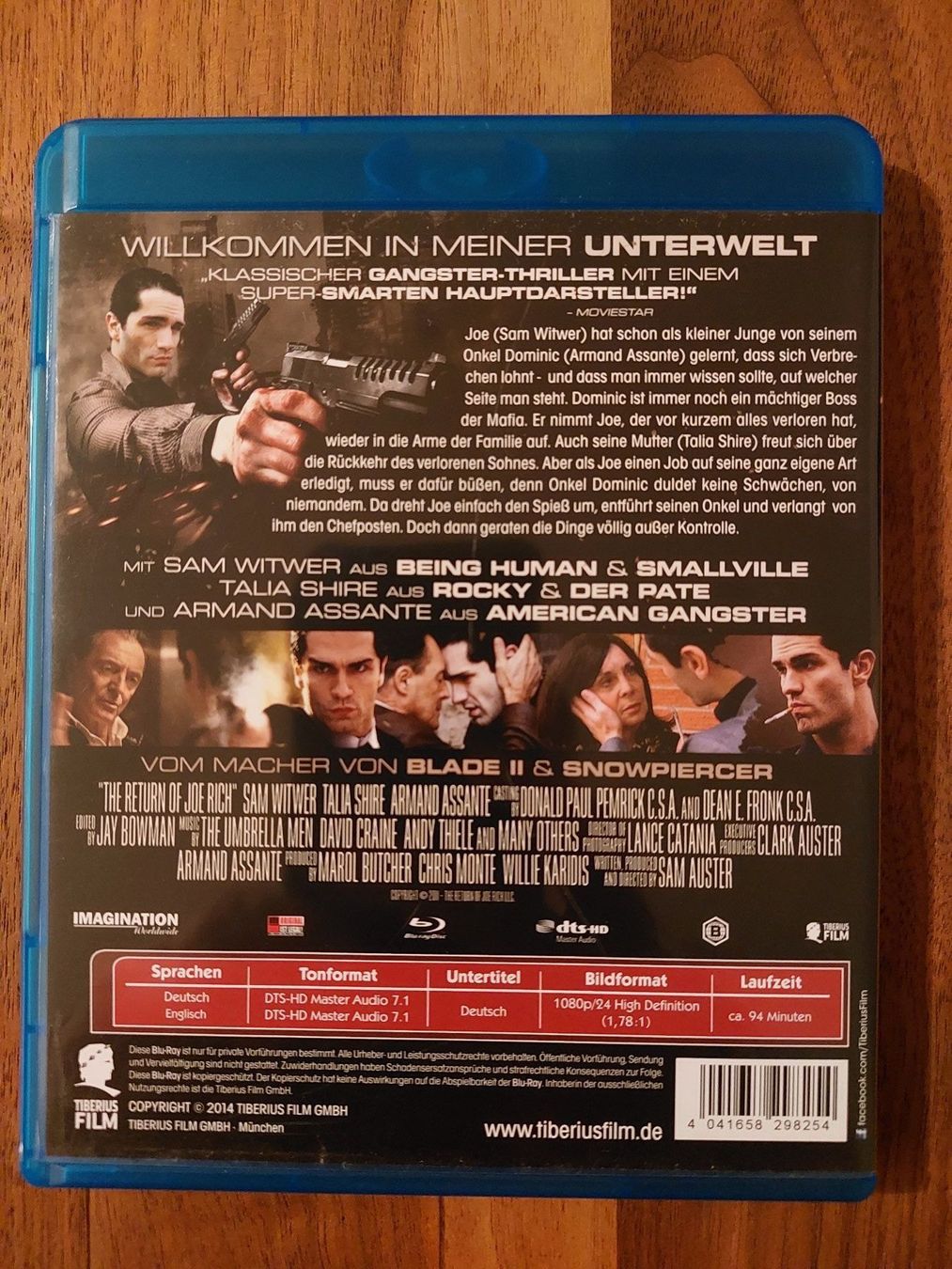 Tutti i DVDs: Blu Ray - The Return of Joe Rich – Usato da Rheinfelden venduto da FilmAuktion 1