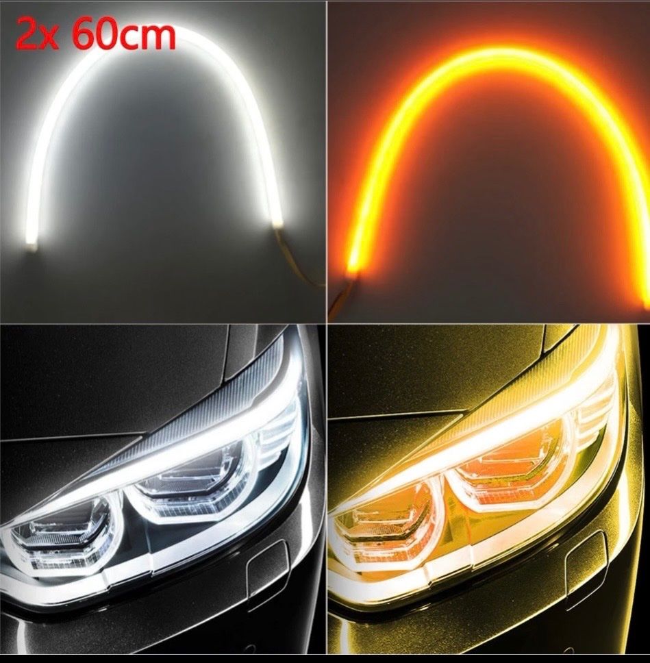Fari: LED Strip Blinkerstreifen Scheinwerfer Tagfahrlicht – Nuovo e nell'imballaggio originale da Sulgen venduto da eytsh