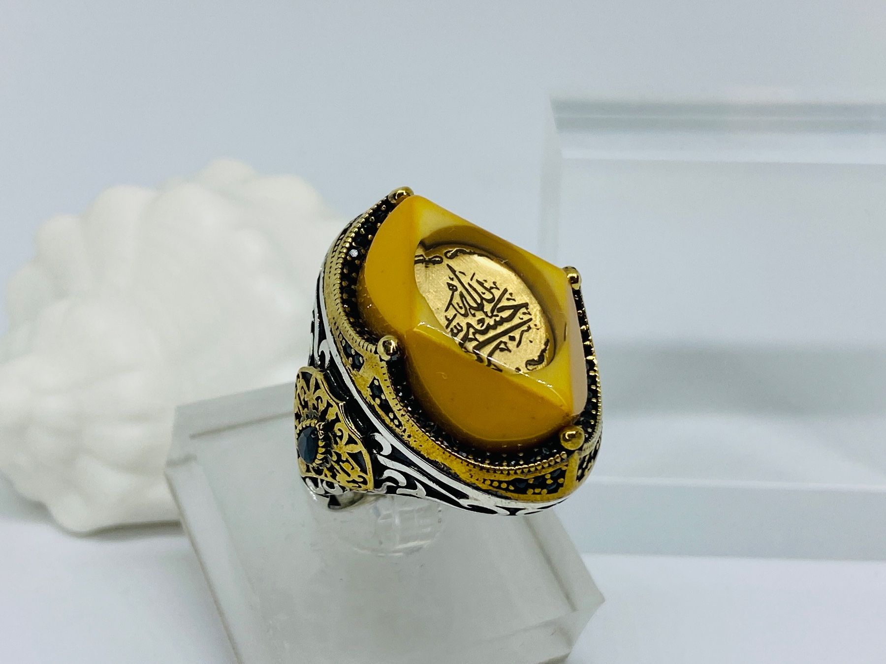 Ringe: Islamischer Ring aus 925 er Silber. – Neu und originalverpackt aus Windisch von Zeta2018 1