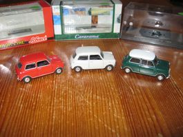Austin Morris Mini Cooper 3 verschiedene 1:43 neu OVP
