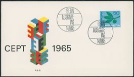 1965 - Europa - Ersttagsbrief FDC ET