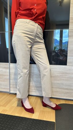 Pantalon beige Toni Dress Comfort Slim - Taille 42 