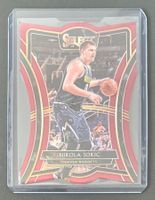 NBA Nikola Jokic 2019 Select Die-Cut Red Numbered 054/175