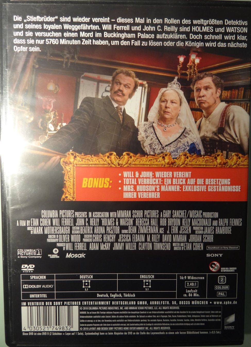 Tutti i DVDs: DVD Holmes & Watson – Usato da Hinterkappelen venduto da 5CH 1