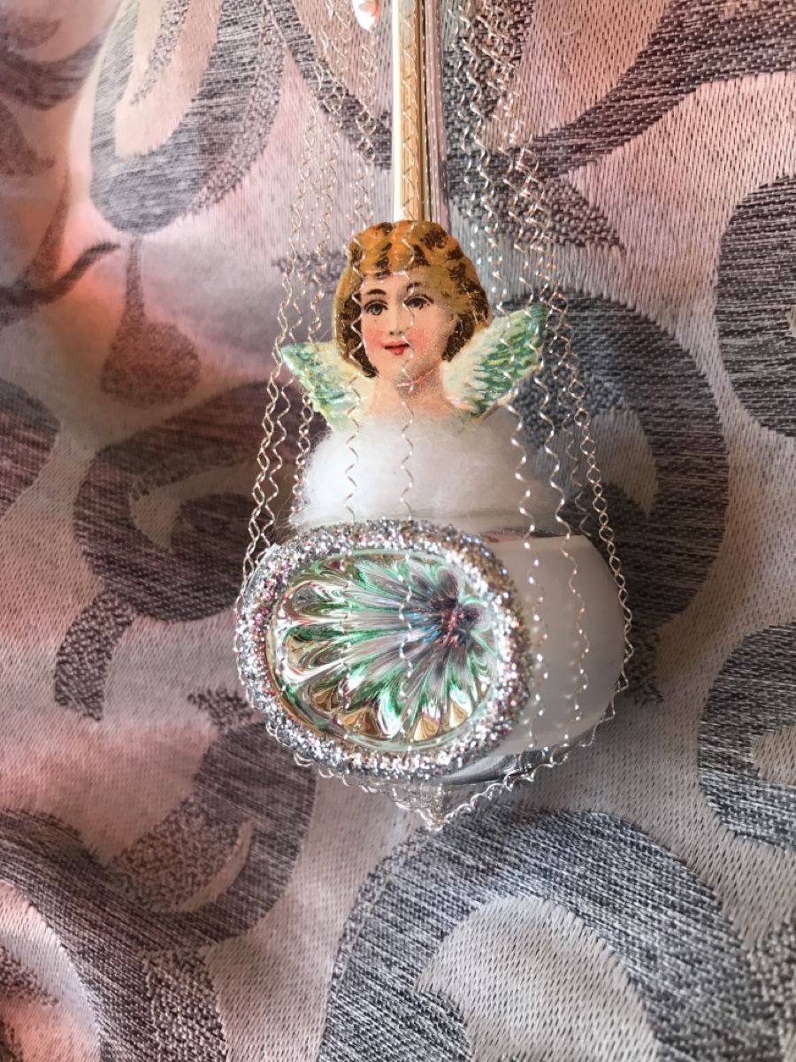 Toutes les décorations: Nostalgischer Christbaumschmuck, Reflex, alte Engelsoblate – Neuf avec emballage d'origine à Alpnach Dorf par marvo 2