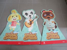 Kartondisplay Animal Crossing Nintendo Switch NEU