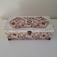 Schmuckschatulle -Handarbeit - Unikat - Shabby Chic Style